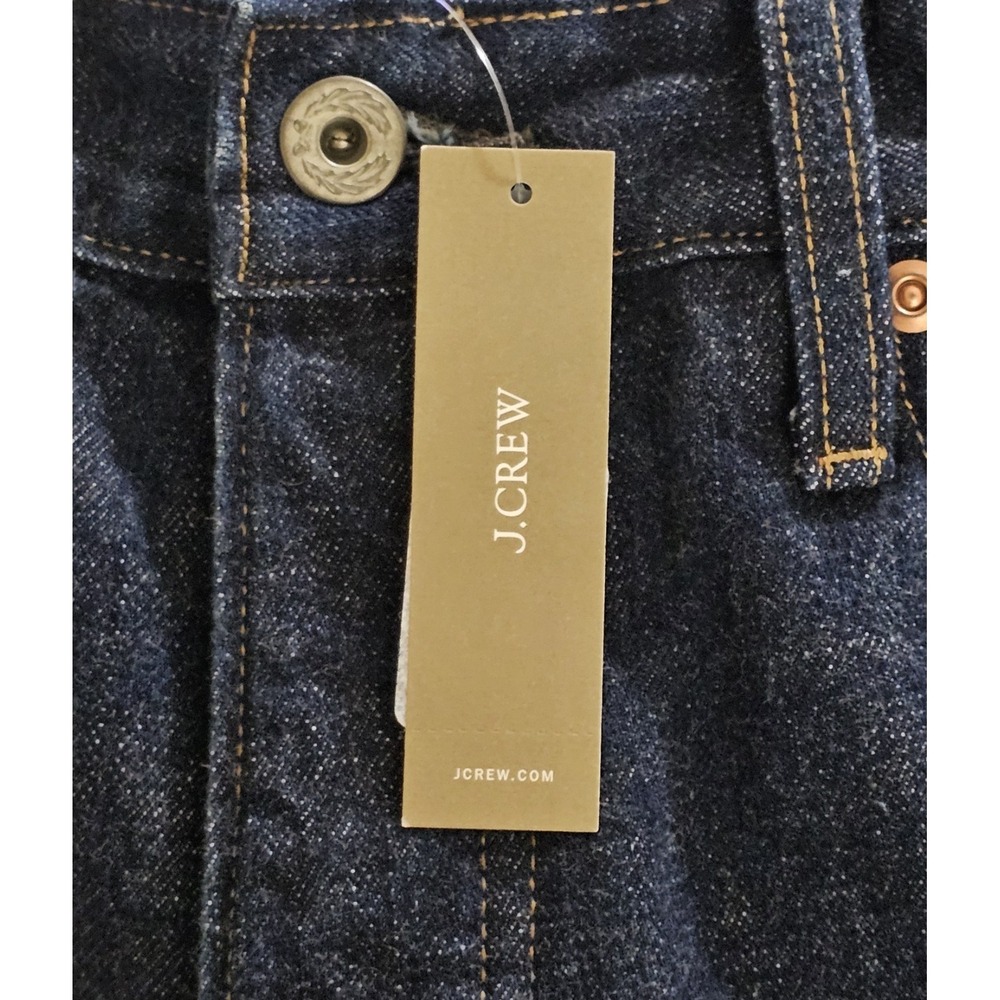 J.Crew Japanese Selvedge Classic Straight Leg Denim Jean 33x30 Nihon Menpu Mill - Picture 5 of 10